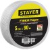 Самоклеящаяся серпянка FIBER-Tape, 5 смx90 м, 3x3 мм STAYER 1246-05-90_z01