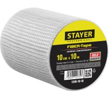 Самоклеящаяся серпянка FIBER-Tape, 10 смx10 м, 3x3 мм STAYER 1246-10-10