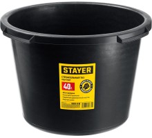Круглый строительный таз STRONG, 40 л STAYER 06098-40_z02