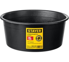 Круглый строительный таз STRONG, 15 л STAYER 06098-15_z01