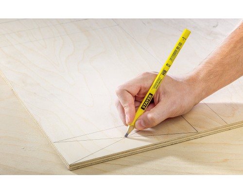 Строительный карандаш плотника 180 мм, HB STAYER 0630-18_z01