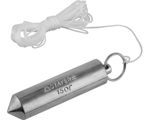 Строительный отвес со шнуром 5 м, 150 г STAYER 0635-15_z01