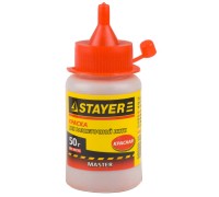 Красная краска для малярных разметочных шнуров 50 г STAYER 0640-2_z01