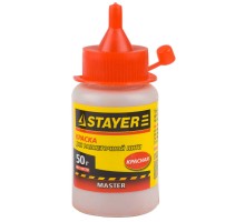 Красная краска для малярных разметочных шнуров 50 г STAYER 0640-2_z01
