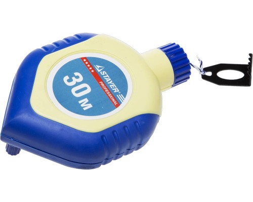 Разметочный шнур-отвес в двухкомпонентном корпусе 30 м, 110 г STAYER 2-06381