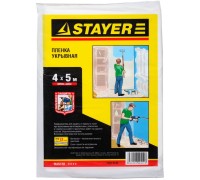 Защитная укрывочная пленка 4 м, 5 м, 12 мкм STAYER 1225-15-05
