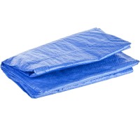 Тент-полотно 2x3 м, плотность 65 г/м2, с люверсами водонепроницаемый, универсальный из тканого полимера STAYER 12560-02-03