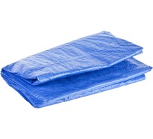 Тент-полотно 2x3 м, плотность 65 г/м2, с люверсами водонепроницаемый, универсальный из тканого полимера STAYER 12560-02-03