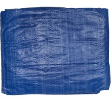 Тент-полотно 6x10 м, плотность 65 г/м2, с люверсами водонепроницаемый, универсальный из тканого полимера STAYER 12560-06-10