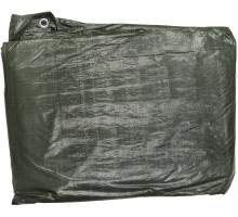 Тент-полотно 4x5 м, плотность 90 г/м2, с люверсами водонепроницаемый, из тканого полимера, универсальный STAYER 12562-04-05