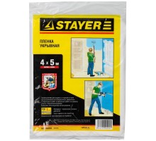 Защитная укрывочная пленка 4 м, 5 м, 7 мкм STAYER 1225-07-05
