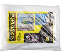 Защитная укрывочная пленка 4 м, 5 м, 30 мкм STAYER 12253-04-05