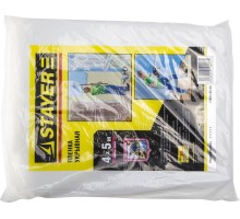 Защитная укрывочная пленка 4 м, 5 м, 30 мкм STAYER 12253-04-05