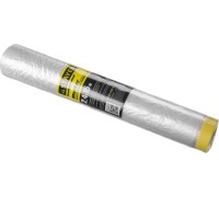 Защитная пленка-маскер с клейкой лентой 2.4x15 м, 9 мкм ПВД STAYER 12255-240-15