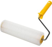 Игольчатый валик для наливных полов в сборе 75x250 мм, бюгель 8 мм,пластмассовые иглы STAYER 03951-25