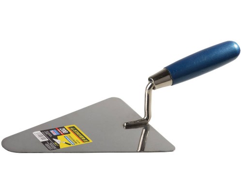 Кельма треугольник 200 мм, нержавеющее полотно, деревянная рукоятка STAYER 0831-2