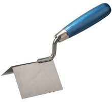 Кельма для внешних углов 80x60 мм, нержавеющее полотно, деревянная рукоятка STAYER 0835