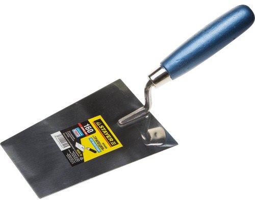 Кельма трапеция 160 мм, нержавеющее полотно, деревянная рукоятка STAYER 0830-16