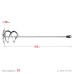 Миксер для красок 100x600 мм, SDS+ хвостовик, оцинкованный STAYER 06013-10-60