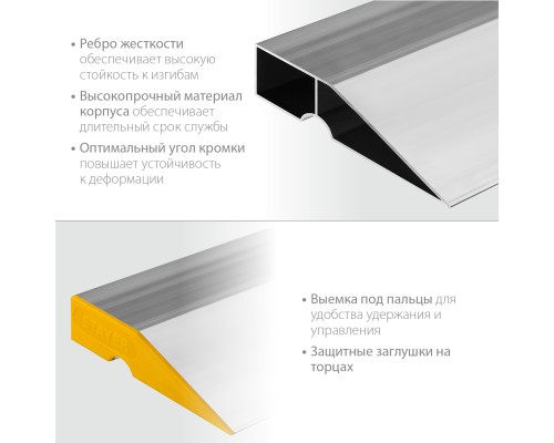 Правило алюминиевое STABIL 1 м STAYER 10723-1.0_z03