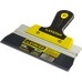 Фасадный шпатель PROFlat, 200 мм, усиленная алюминиевая направляющая, двухкомпонентная ручка, анодированный STAYER 10045-20