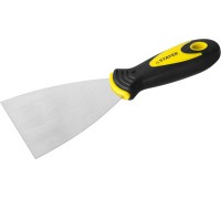 Шпатель MAXFlat, 80 мм, профилированное полотно, двухкомпонентная ручка, нержавеющий STAYER 10041-08