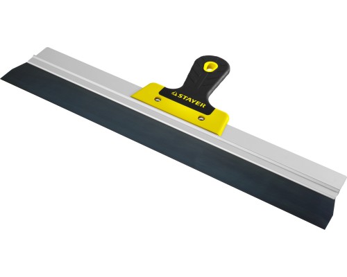 Фасадный шпатель PROFlat, 470 мм, усиленная алюминиевая направляющая, двухкомпонентная ручка, анодированный STAYER 10045-47