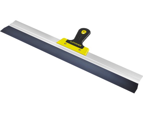 Фасадный шпатель PROFlat, 600 мм, усиленная алюминиевая направляющая, двухкомпонентная ручка, анодированный STAYER 10045-60