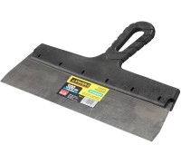 Нержавеющий фасадный шпатель PROFlat, 300 мм, пластиковая ручка STAYER 1008-30