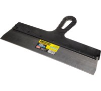 Нержавеющий фасадный шпатель PROFlat, 350 мм, пластиковая ручка STAYER 1008-35