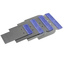 Поверхностные шпатели в наборе, 4 шт: 50, 80, 100, 120 мм, нержавеющие STAYER 1012-H4