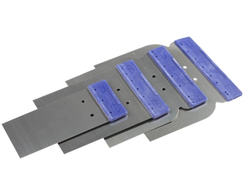 Поверхностные шпатели в наборе, 4 шт: 50, 80, 100, 120 мм, нержавеющие STAYER 1012-H4