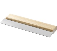 Резиновый шпатель MAXFlat, 200 мм, эластичный деревянная ручка, белый STAYER 1018-20_z01