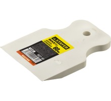 Резиновый шпатель MAXFlat, 60 мм, для затирки швов эластичный, белый STAYER 1027-60