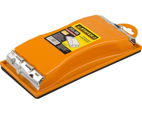 Пластмассовый брусок для шлифования 212x105 мм STAYER 3566-212