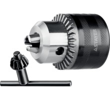 Ударный сверлильный патрон с ключом для дрели 10 мм, 1/2" STAYER 29055-10-1/2