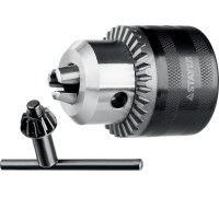 Ударный сверлильный патрон с ключом для дрели 16 мм, 1/2" STAYER 29055-16-1/2