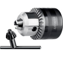 Ударный сверлильный патрон с ключом для дрели 16 мм, 1/2" STAYER 29055-16-1/2