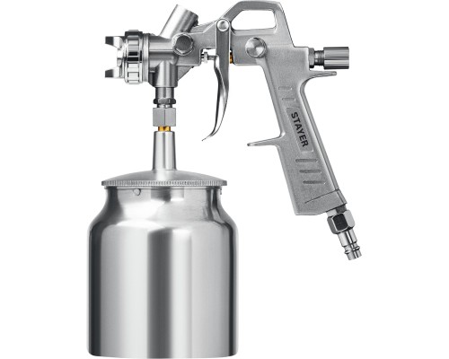 Универсальный набор пневмоинструмента ORION-5S, 5 предметов, с нижним бачком STAYER 06487-H5_z01