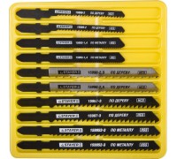 Полотна для лобзика T-хвост., по дереву, мет. и пластику, 10 шт STAYER 15981-H10-3