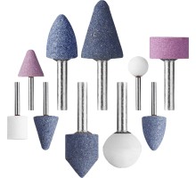 Набор абразивных минишарошек-насадок 10 предм., хвостовик d 3.2 / 6.0 мм STAYER 2989-H10