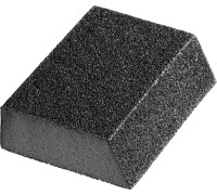 Четырехсторонняя шлифовальная губка P120, 100x68x42x26 мм, водостойкая STAYER 3561-120