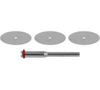 Набор отрезных кругов из нержавеющей стали 3 шт, d 20 мм STAYER 29912-H3