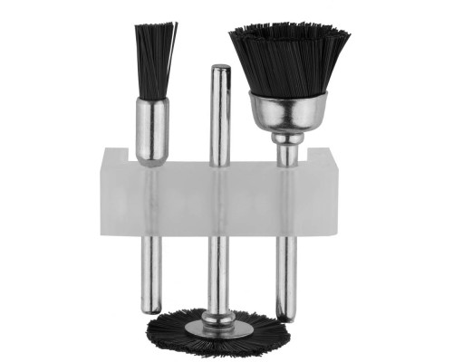 Набор щеток нейлоновых для гравера 3 шт. STAYER 29914-H3