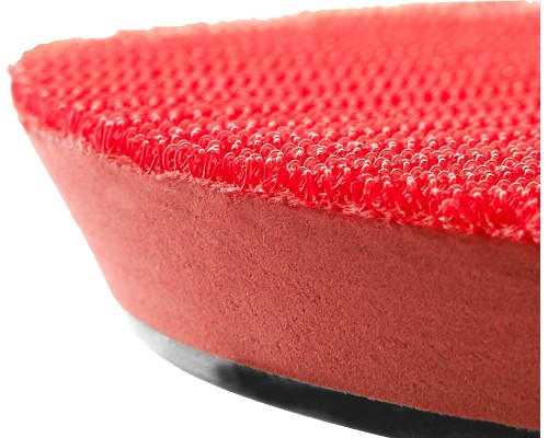 Мягкая опорная тарелка на липучке для УШМ М14, d 150 мм, пластиковая STAYER 35744-150