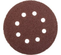  Круг "PROFI" из абразивной бумаги на велкро основе, 8 отв., P40, 125мм STAYER 3580-125-040