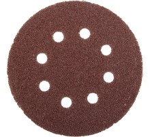  Круг "PROFI" из абразивной бумаги на велкро основе, 8 отв., P40, 125мм STAYER 3580-125-040