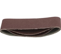 Лента шлифовальная MASTER для ЛШМ 3 шт. 75х457 мм, P80 STAYER 35441-080