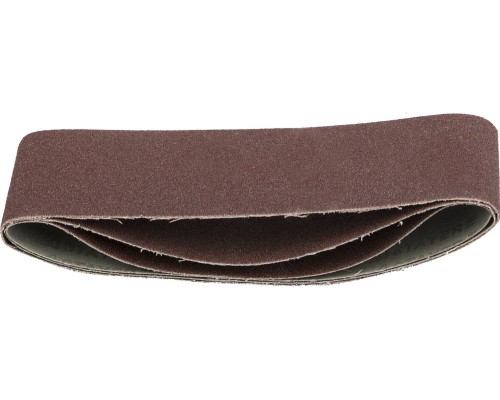 Лента шлифовальная MASTER для ЛШМ 3 шт. 75х457 мм, P80 STAYER 35441-080