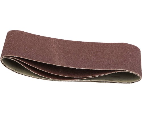 Лента шлифовальная MASTER для ЛШМ 3 шт. 100х610 мм, P80 STAYER 35443-080